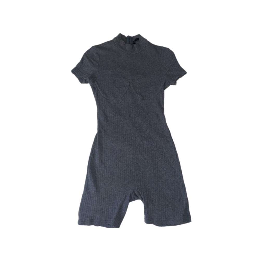 Gray jumpsuit
